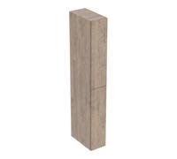Geberit Geberit Armoire haute 2 tiroirs, largeur 24 cm, noyer Quantité:1