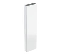Geberit Geberit Armoire haute Acanto 1 porte + miroir intérieur, L 45 cm, blanc mat / blanc brillant Quantité:1