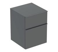 Geberit Geberit Armoire latérale iCon 45x60x47,6 cm, 2 tiroirs, laqué mat Quantité:1