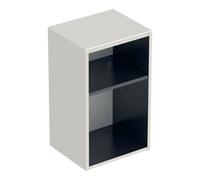 Geberit Geberit Armoire latérale Smyle Square 36x60x29,9 cm, ouverte, gris sable brillant Quantité:1