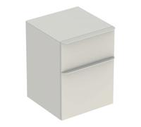 Geberit Geberit Armoire latérale Smyle Square 45x60x47 cm, 2 tiroirs, sable brillant Quantité:1