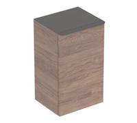 Geberit Geberit Armoire latérale Smyle Square R, 36x60x32,6 cm, noyer, 1 porte Quantité:1