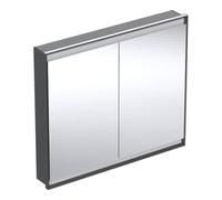 Geberit Geberit Armoire miroir One 105x90x15cm, s m/Al pb, m ComL, 2 portes Quantité:1