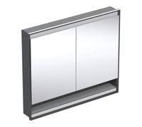 Geberit Geberit Armoire miroir One 105x90x15cm, s m/Al pb, m N + ComL, 2 portes Quantité:1