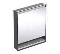 Geberit Geberit Armoire miroir One 75x90x15cm, s m/Al pb, m N + ComL, 2 portes Quantité:1