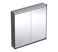 Geberit Geberit Armoire miroir One 90x90x15cm, s m/Al pb, avec ComL, 2 portes Quantité:1