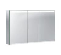 Keramag Armoire de toilette Geberit Option avec éclairage, trois portes, largeur 120 cm, 500207001