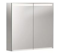 Geberit Geberit Armoire miroir Option 75x70x15mm, avec éclairage, 2 portes Quantité:1