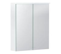 Geberit Geberit Armoire miroir Option Basic 55x67,5x14cm, avec éclairage, 2 portes, blanc Quantité:1