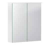Geberit Geberit Armoire miroir Option Basic 60x67,5x14 cm, avec éclairage, 2 portes, blanc Quantité:1