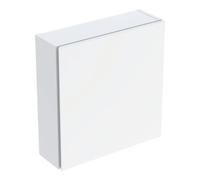 Geberit Geberit Armoire murale 45x46,7x15 cm, carrée, 1 porte, blanc laqué brillant Quantité:1