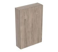 Geberit Geberit Armoire murale 45x70x15 cm, droite, 1 porte, noyer/Mélamine struct. Quantité:1