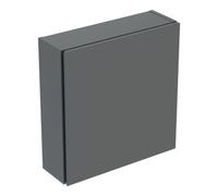 Geberit Geberit Armoire suspendue 45x46,7x15 cm, carrée, 1 porte, lava/laqué ma Quantité:1