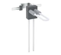 Geberit Geberit Boîte de raccordement Mepla type L d 16, avec plaque de fixation, pour chauffage et refroidissement Quantité:1