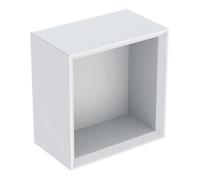 Geberit Geberit Boîte murale 22,5x23,3x13,2 cm, carrée, blanc/magnolia laqué Quantité:1