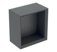 Geberit Geberit Boîte murale 22,5x23,3x13,2 cm, carrée, lava/laqué ma Quantité:1