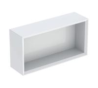 Geberit Geberit Boîte murale 45x23,3x13,2 cm, droite, blanc laqué brillant Quantité:1