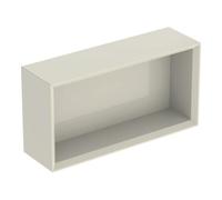 Geberit Geberit Boîte murale 45x23,3x13,2 cm, droite, gris sable / laqué brillant Quantité:1