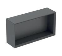 Geberit Geberit Boîte murale 45x23,3x13,2 cm, droite, lava/laqué ma Quantité:1