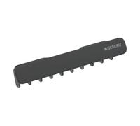 Geberit Geberit Cache de vidange One avec insert à peigne, fixation magnétique, noir ma Quantité:1