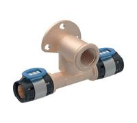 Geberit Geberit Coude de raccordement FlowFit d 20 mm x Rp 1/2 x 20 mm, 36 mm, 90°, coupé Quantité:1