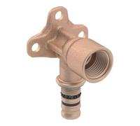 Geberit Geberit Coude de raccordement Mepla d=16mmxRp 1/2x36mm, 90°, laiton rouge Quantité:1