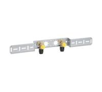 Geberit Geberit Coude de raccordement PushFit 20 mm x Rp 1/2, 90°, monté, 2-f, 52 mm, rouge Quantité:1