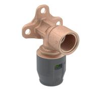 Geberit Geberit Coude de raccordement PushFit 90°, 5,2 cm, laiton rouge, d=16 mm x Rp 1/2 Quantité:1