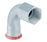 Geberit Geberit coude de transition Mapress acier C d 22xRp 3/4, 90°, femelle, zingué extérieur Quantité:1