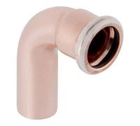Geberit Geberit Coude Mapress d 42 mm, 90°, avec embout insérable, cuivre Quantité:1