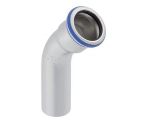 Geberit Geberit Coude Mapress d 54mm, sans plomb, 45°, avec emboîture, ES Quantité:1