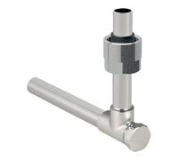 Geberit Geberit Coude métal 15, 90°, avec arrêt, avec joint, laqué, Ms/Cu Quantité:1