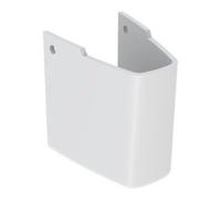 Geberit Geberit Demi-colonne Renova Plan blanc, pour WC, avec matériel de fixation Quantité:1