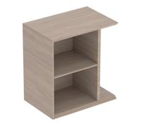 Geberit Elément latéral iCon suspendu avec box à poussière 37×40×24,5 cm Chêne mélamine
