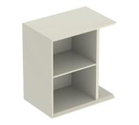 Geberit Élément latéral iCon suspendu 37×40×24,5 cm laqué gris sable brillant 502324