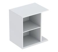 Elément latéral Geberit iCon avec box à poussières, suspendu, 37x40x27,3 cm, 502325, 502.325.01.3, Couleur: blanc laqué mat