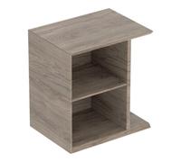 Geberit Élément latéral iCon 502325JR1 suspendu 37x40x27,3cm avec box poussières Noyer hickory