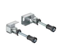 Geberit Geberit Ensemble d'ancrages muraux Duofix d'angle, lot de 2, pour montage individuel, galvanisé Quantité:1