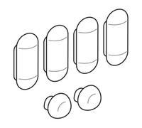 Geberit Geberit Ensemble de coussins pour siège WC Quantité:1