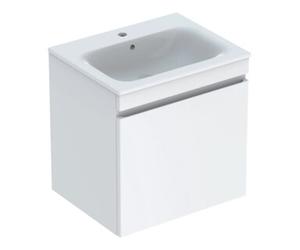Geberit Geberit Ensemble lavabo meuble Renova Plan 60x62,2x48cm, Kor/Fr. w hg, WT blanc/KeraTe Quantité:1