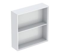Geberit Geberit Étagère 45x46,7x13,2 cm, carrée, blanc laqué brillant Quantité:1