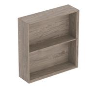 Geberit Geberit Étagère 45x46,7x13,2 cm, carrée, noyer/struc. mélaminé Quantité:1