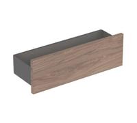 Geberit Tablette murale Smyle Square 500.362.JR.1 45×14,8×14,3 cm Structure noyer hickory/mélamine
