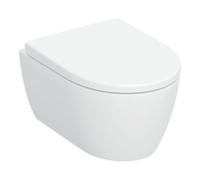 Geberit Geberit iCon Ensemble WC suspendu, cuvette à chasse profonde 35,5x49cm, sortie verticale, avec abattant, blanc K-Tect Quantité:1