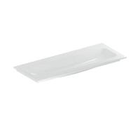 Geberit Geberit iCon Meuble lavabo 120x48 cm sans trous de robinet, sans trop-plein, blanc Quantité:1