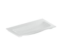 Geberit Geberit iCon Meuble lavabo 90x48 cm sans trou de robinet, sans trop-plein, blanc Quantité:1