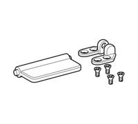 Geberit Geberit Jeu de charnières Mondo pour abattant d'urinoir Quantité:1