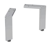 Geberit Geberit Jeu de pieds 15,1-15,4 cm, chromé brillant Quantité:1