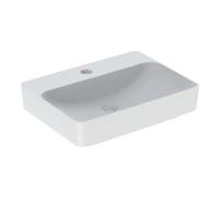 Geberit Geberit Lavabo à poser VariForm 60x45 cm, avec trou robinet, sans trop-plein, droit, blanc Quantité:1