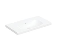 Geberit Geberit Lavabo Acanto 90x48,2 cm, avec trop-plein, avec vidage, sans trou robinet, blanc K-Tect Quantité:1